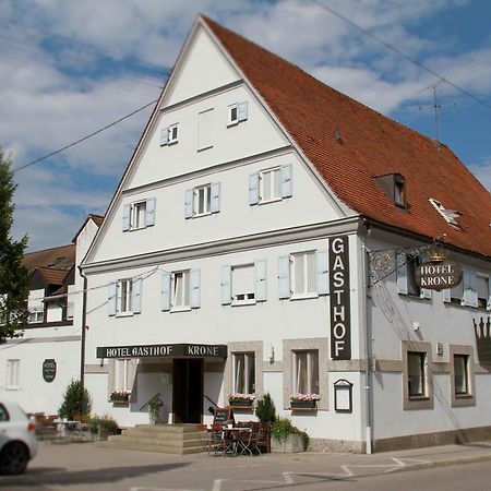 Hotel Gasthof Krone Zusmarshausen Zewnętrze zdjęcie
